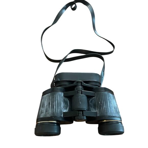 Vintage Bausch and Lomb Binoculars Legacy 7x35 EWA Field 11 w/ Case - Picture 2 of 7